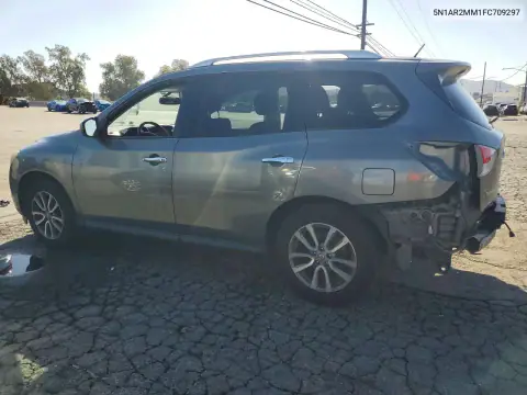 5N1AR2MM1FC709297 — 2015 Nissan Pathfinder, фото 2 с аукциона Copart, Сторона