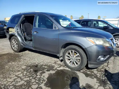 5N1AR2MM1FC709297 — 2015 Nissan Pathfinder, фото 4 с аукциона Copart, Сторона