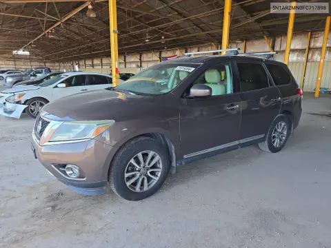 5N1AR2MN0FC717898 — 2015 Nissan Pathfinder, Сторона, фото до ремонта