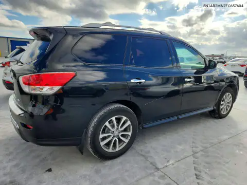 5N1AR2MN7FC657604 — 2015 Nissan Pathfinder, фото 3 с аукциона Copart 20.10.2026, Задняя часть