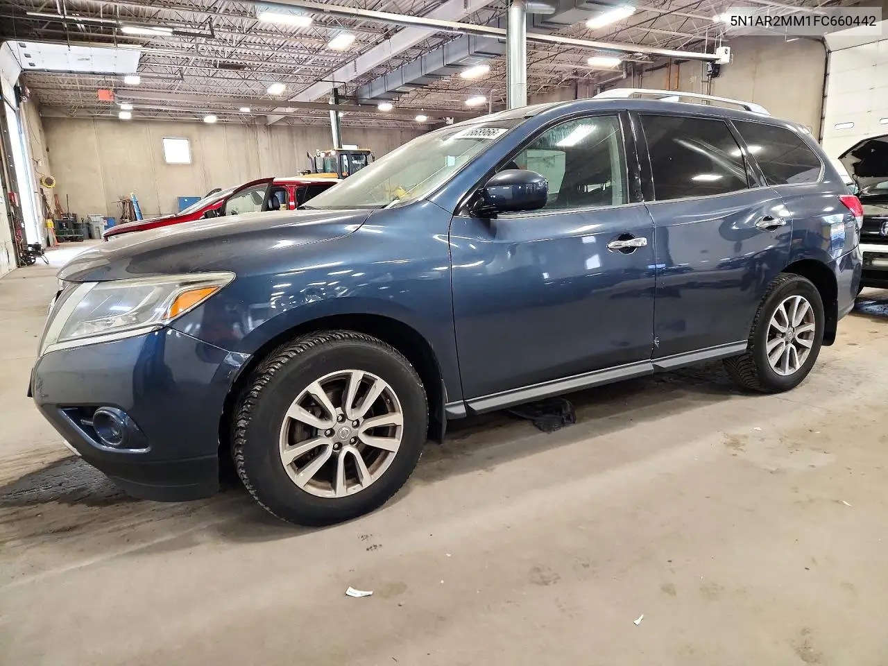 2015 Nissan Pathfinder S VIN 5N1AR2MM1FC660442 фото 1