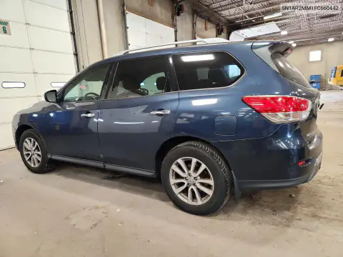 2015 Nissan Pathfinder S VIN 5N1AR2MM1FC660442 фото 2