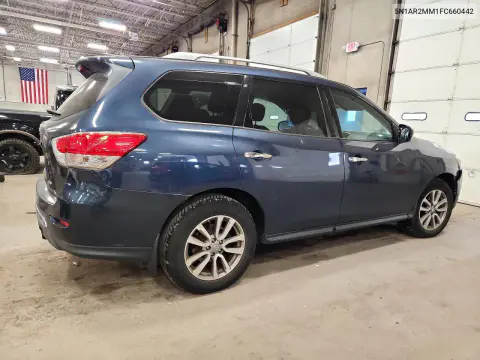 2015 Nissan Pathfinder S VIN 5N1AR2MM1FC660442 фото 3