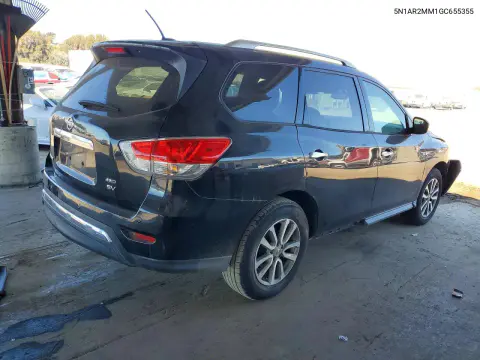 2016 Nissan Pathfinder Sv VIN 5N1AR2MM1GC655355 фото 3