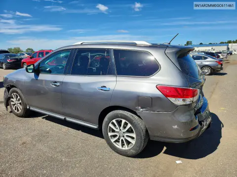 2016 Nissan Pathfinder Sv VIN 5N1AR2MM0GC611461 фото 2