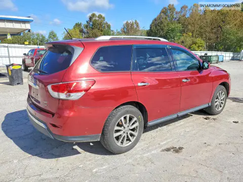 2016 Nissan Pathfinder Sv VIN 5N1AR2MM1GC630990 фото 3