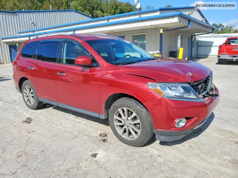 2016 Nissan Pathfinder Sv VIN 5N1AR2MM1GC630990 фото 4