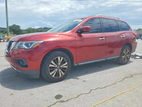 5N1DR2MN1HC672583 — 2017 Nissan Pathfinder, Задняя часть (Rear End), фото до ремонта