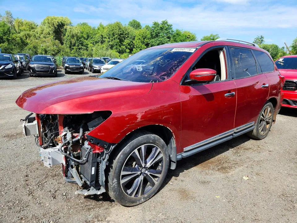 2017 Nissan Pathfinder VIN 5N1DR2MM6HC628344 фото 1