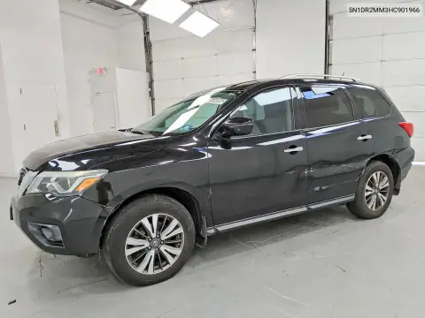 5N1DR2MM3HC901966 — 2017 Nissan Pathfinder, Механические повреждения, фото до ремонта