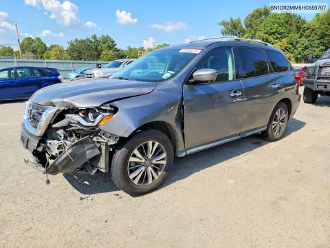 5N1DR2MM5HC650707 — 2017 Nissan Pathfinder, Передняя часть, фото до ремонта