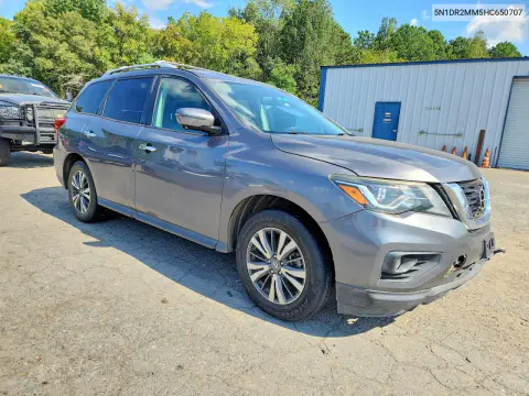 2017 Nissan Pathfinder Sl VIN 5N1DR2MM5HC650707 фото 4