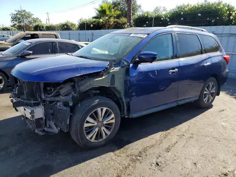 5N1DR2MN5HC609986 — 2017 Nissan Pathfinder, Передняя часть (Front End), фото до ремонта
