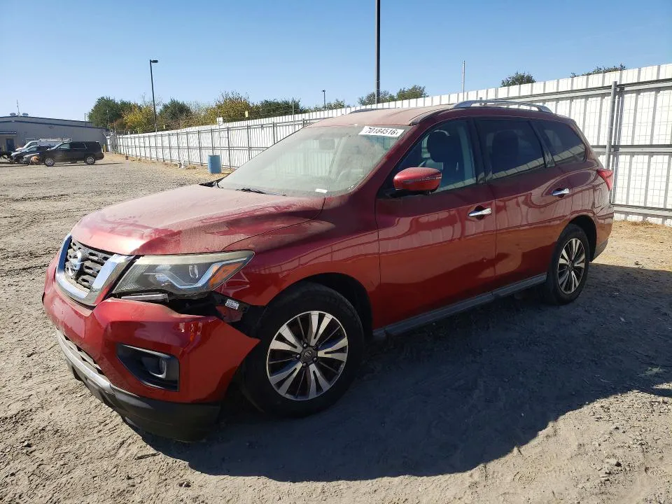 2017 Nissan Pathfinder VIN 5N1DR2MN6HC652796 фото 1