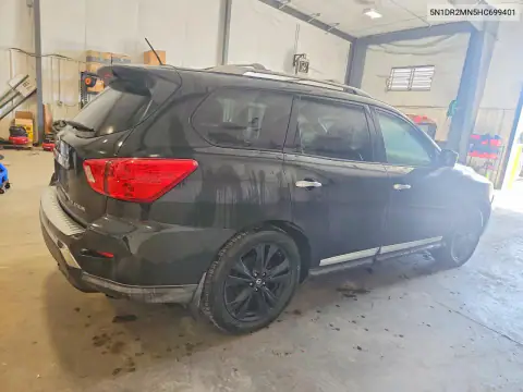 5N1DR2MN5HC699401 — 2017 Nissan Pathfinder, фото 3 с аукциона Copart 15.10.2026, Естественный износ