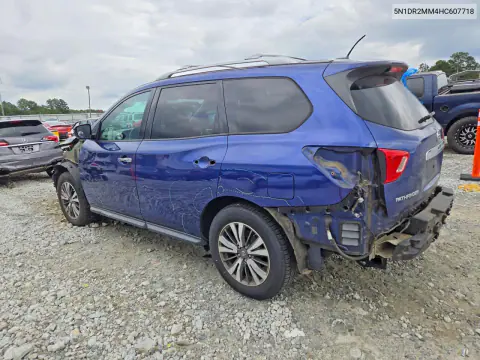 2017 Nissan Pathfinder Sv VIN 5N1DR2MM4HC607718 фото 2