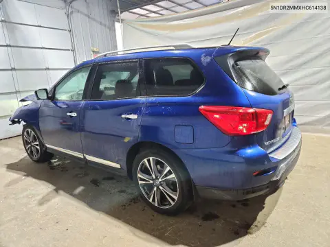 2017 Nissan Pathfinder Platinum VIN 5N1DR2MMXHC614138 фото 2