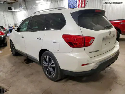 2017 Nissan Pathfinder Platinum VIN 5N1DR2MM6HC638601 фото 2