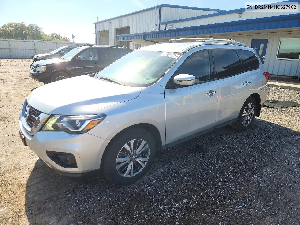 2017 Nissan Pathfinder Sv VIN 5N1DR2MN4HC627962 фото 1