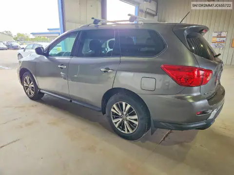 5N1DR2MM7JC655722 — 2018 Nissan Pathfinder, фото 2 с аукциона Copart 15.10.2026, Естественный износ