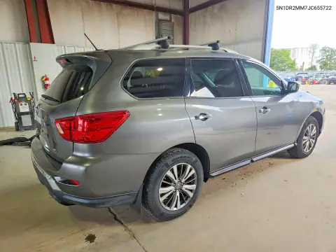 5N1DR2MM7JC655722 — 2018 Nissan Pathfinder, фото 3 с аукциона Copart 15.10.2026, Естественный износ