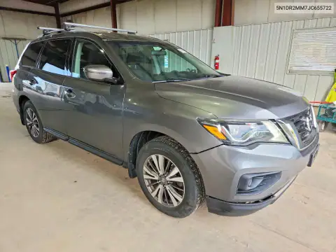5N1DR2MM7JC655722 — 2018 Nissan Pathfinder, фото 4 с аукциона Copart 15.10.2026, Естественный износ