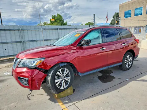 5N1DR2MM4JC618501 — 2018 Nissan Pathfinder, Передняя часть (Front End), фото до ремонта