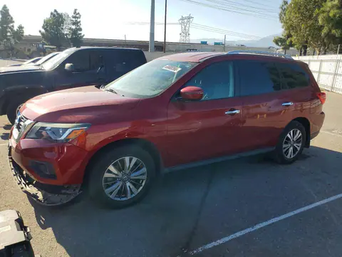 5N1DR2MN4JC637834 — 2018 Nissan Pathfinder, Передняя часть (Front End), фото до ремонта