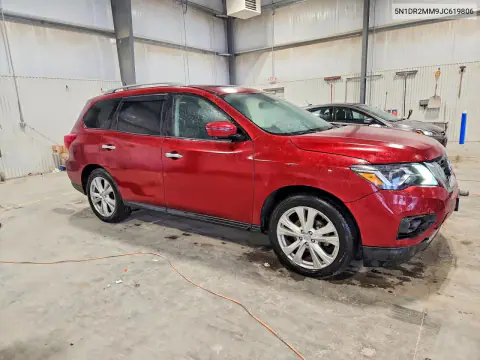 2018 Nissan Pathfinder Sl VIN 5N1DR2MM9JC619806 фото 4