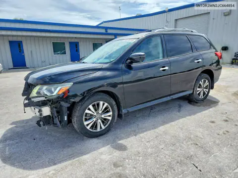 2018 Nissan Pathfinder Sl VIN 5N1DR2MN2JC664854 фото 1