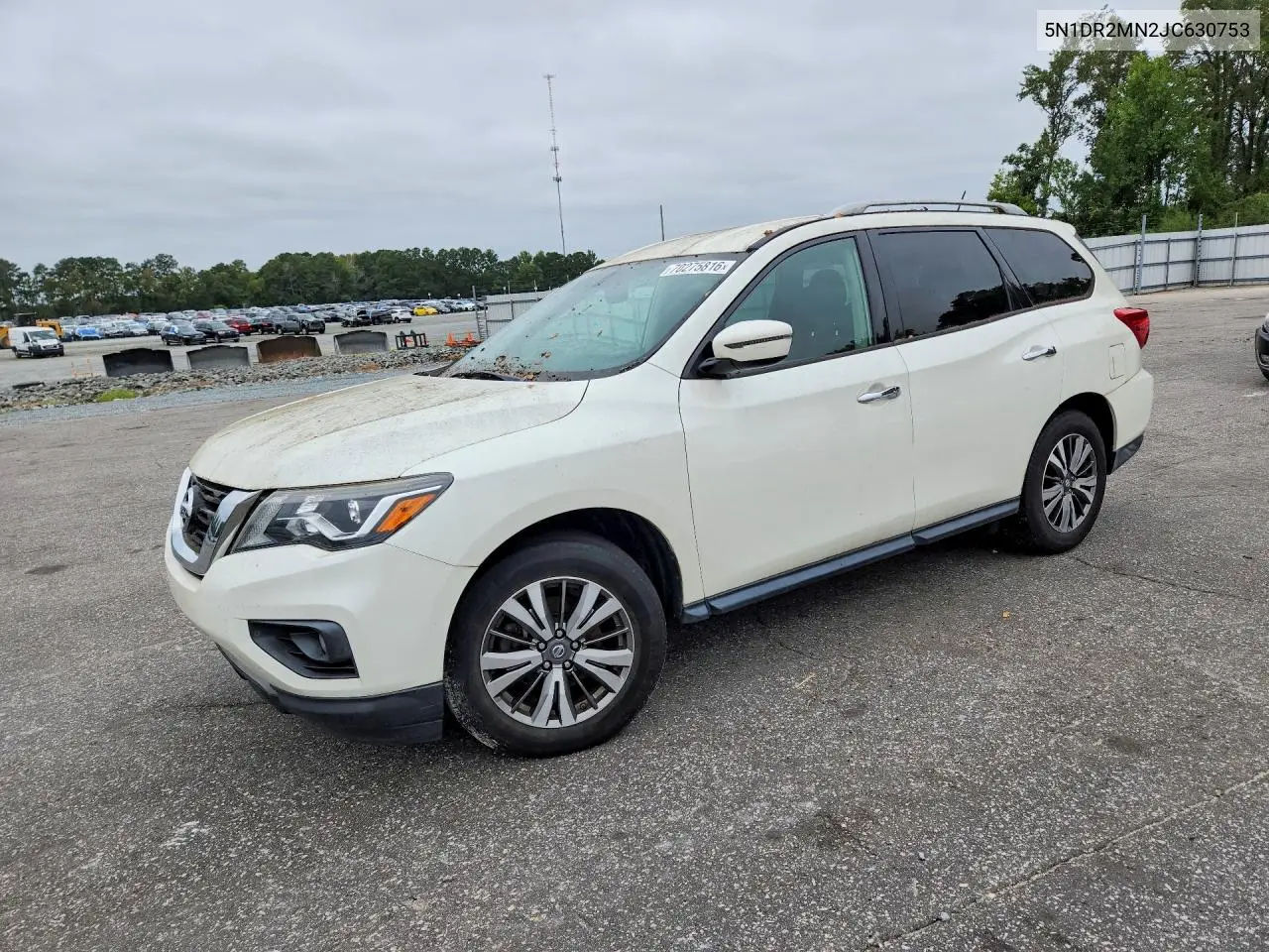 2018 Nissan Pathfinder Sv VIN 5N1DR2MN2JC630753 фото 1