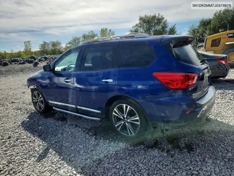 2018 Nissan Pathfinder Platinum VIN 5N1DR2MM7JC619819 фото 2