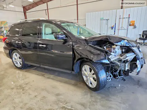 2018 Nissan Pathfinder Sl VIN 5N1DR2MM8JC633437 фото 4