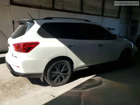 2018 Nissan Pathfinder Sl VIN 5N1DR2MM8JC627685 фото 3