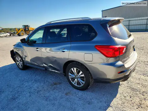 5N1DR2MM2JC637709 — 2018 Nissan Pathfinder, фото 2 с аукциона Copart, Передняя часть