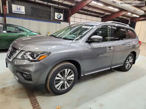 5N1DR2MM1JC674833 — 2018 Nissan Pathfinder, Мелкие вмятины и царапины, фото до ремонта