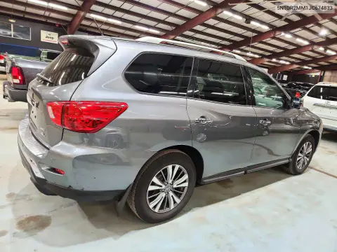 2018 Nissan Pathfinder Sl VIN 5N1DR2MM1JC674833 фото 3