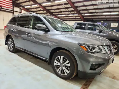 2018 Nissan Pathfinder Sl VIN 5N1DR2MM1JC674833 фото 4
