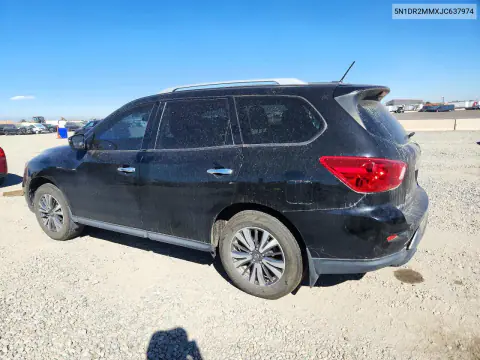 2018 Nissan Pathfinder S VIN 5N1DR2MMXJC637974 фото 2