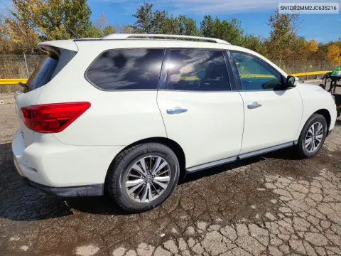 2018 Nissan Pathfinder Sv VIN 5N1DR2MM2JC635216 фото 3