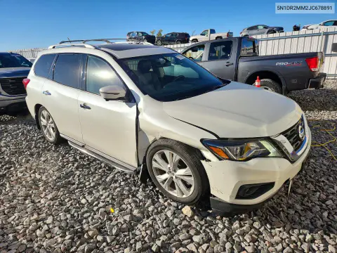 2018 Nissan Pathfinder Sl VIN 5N1DR2MM2JC678891 фото 4