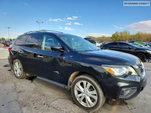 2018 Nissan Pathfinder Sl VIN 5N1DR2MM2JC658477 фото 4
