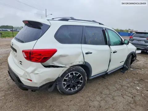 5N1DR2MM2KC628459 — 2019 Nissan Pathfinder, фото 3 с аукциона Copart, Повреждения со всех сторон