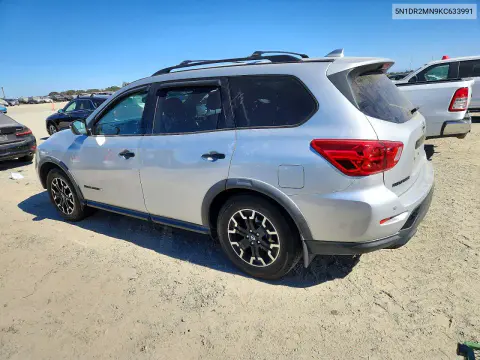 2019 Nissan Pathfinder Sv VIN 5N1DR2MN9KC633991 фото 2