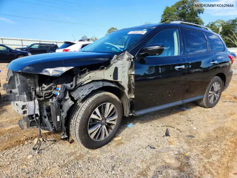 5N1DR2MM1KC629666 — 2019 Nissan Pathfinder, Передняя часть, фото до ремонта
