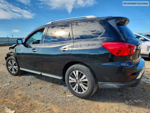 2019 Nissan Pathfinder Sl VIN 5N1DR2MM1KC629666 фото 2