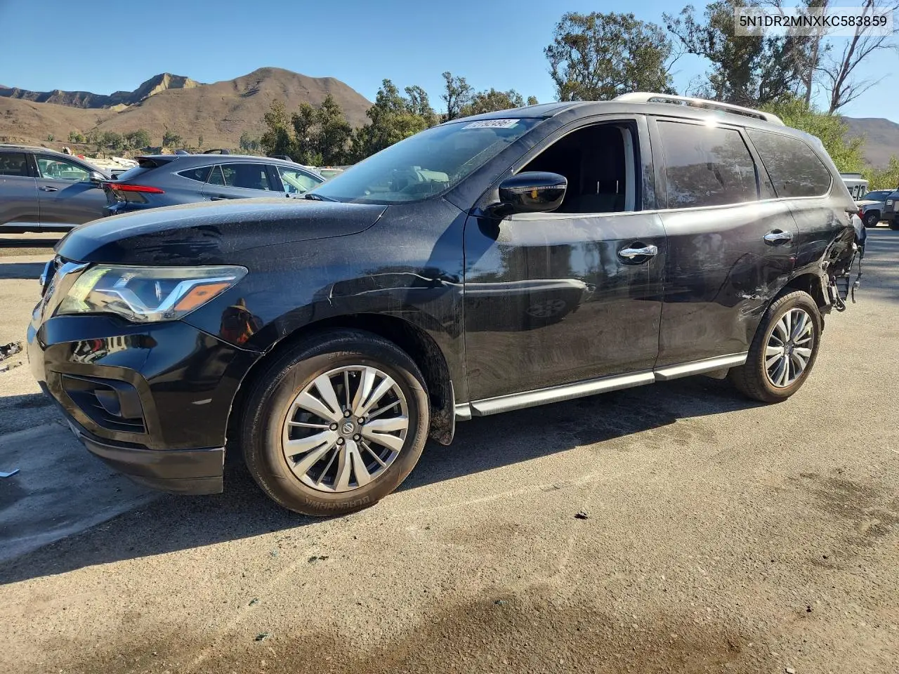 2019 Nissan Pathfinder Sv VIN 5N1DR2MNXKC583859 фото 1