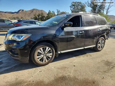 5N1DR2MNXKC583859 — 2019 Nissan Pathfinder, Задняя часть, фото до ремонта
