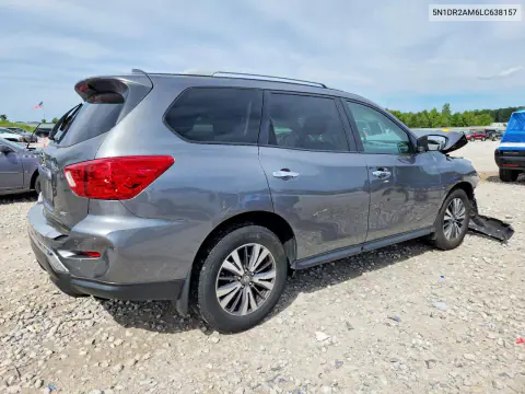 2020 Nissan Pathfinder S VIN 5N1DR2AM6LC638157 фото 3