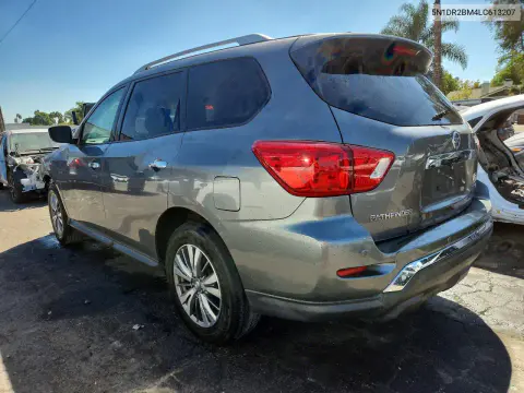 2020 Nissan Pathfinder Sv VIN 5N1DR2BM4LC613207 фото 2